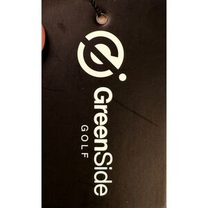 Green Side Adult Men Pullover Golf Jacket 2XL Light Blue Quarter Zip Stretch NEW